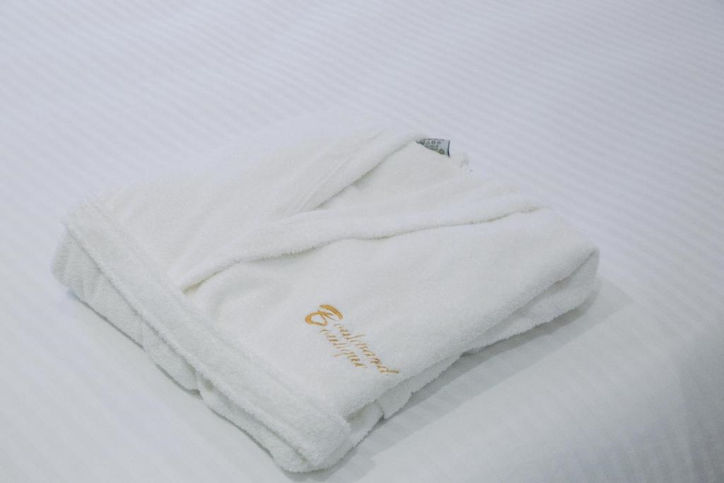 Fresh towels and robes